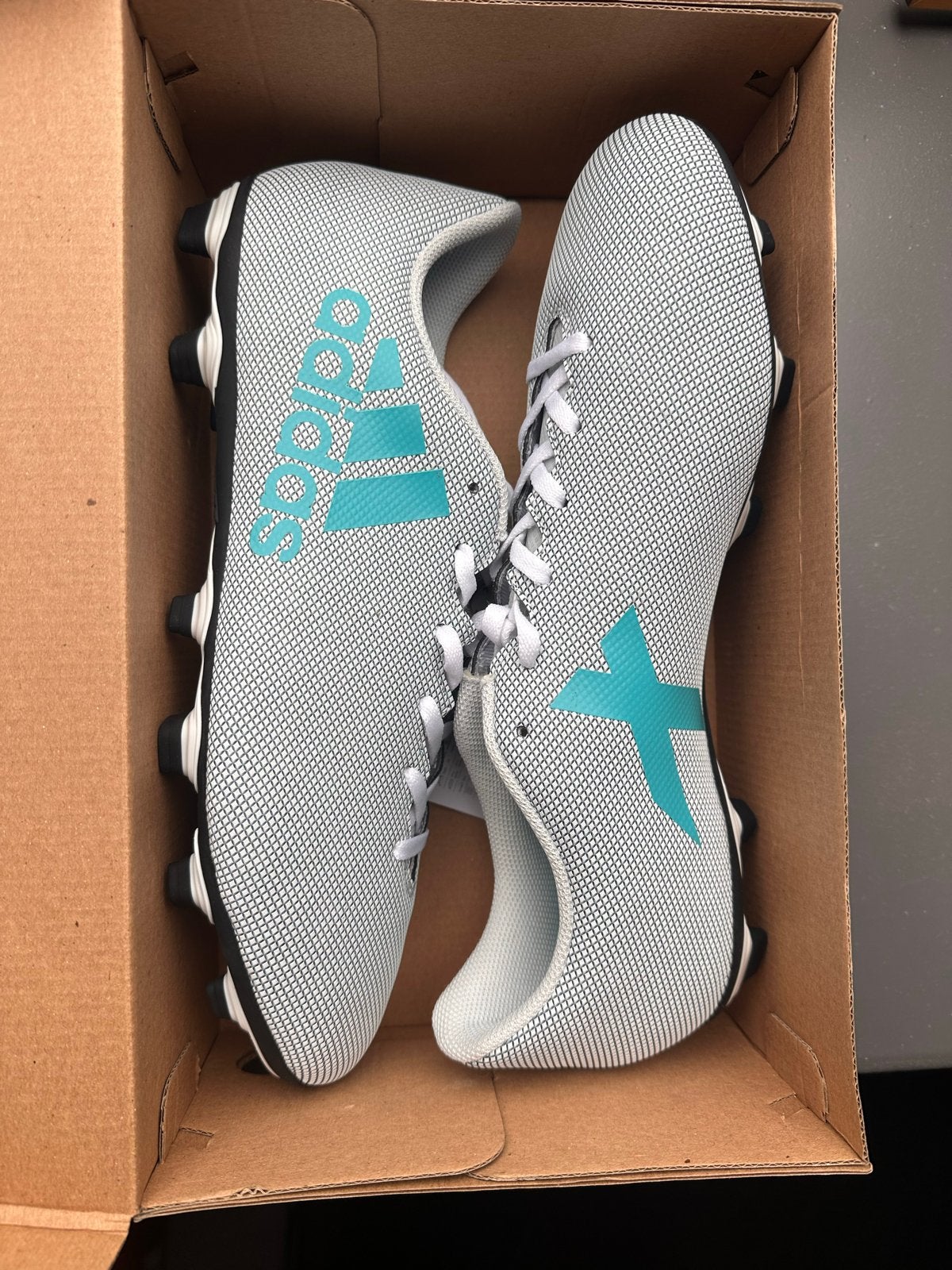 Adidas X 17.4 FxG Voetbalschoenen - Maat 45 1/3, Ophalen of Verzenden, Nieuw, Schoenen
