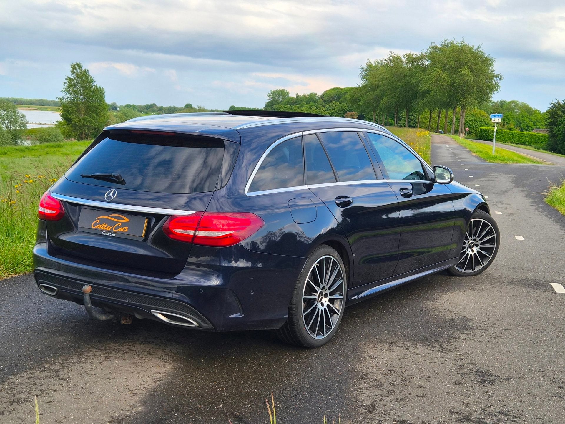 Mercedes-Benz C-klasse Estate 250 CDI AMG-Line | Full Option, Auto's, Automaat, Achterwielaandrijving, 4 cilinders, Diesel