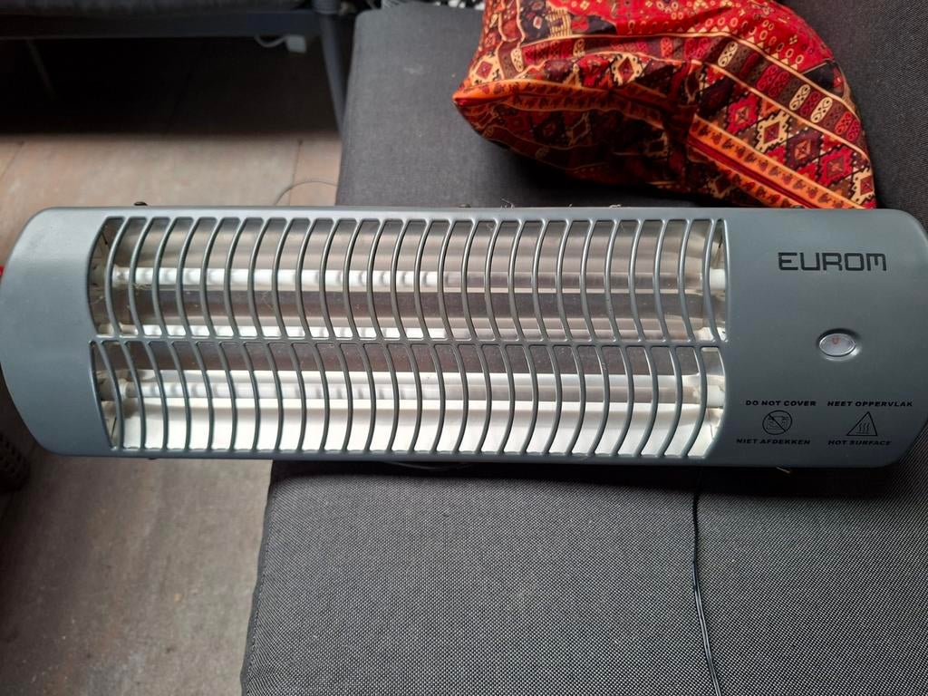 Eurom teras heater, Ophalen of Verzenden, Zo goed als nieuw