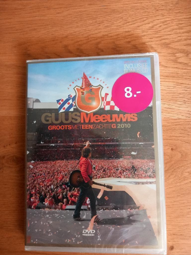 DVD + CD Guus Meeuwis - Groots met een Zachte G 2010 NIEUW, Cd's en Dvd's, Dvd's | Muziek en Concerten, Nieuw in verpakking, Muziek en Concerten