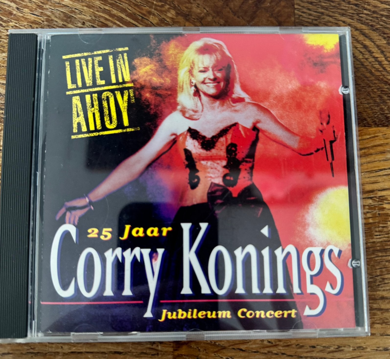 Cd Corry Konings - 25 jaar Jubileum Concert ( Live in Ahoy ), Ophalen of Verzenden, Zo goed als nieuw, Levenslied of Smartlap