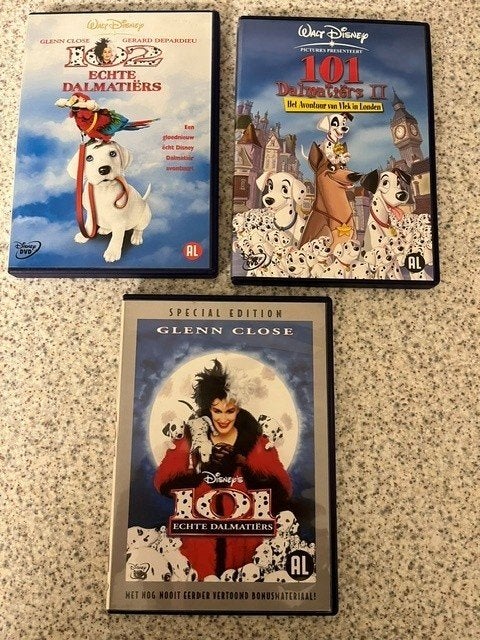 Disney DVD's - diversen, Alle leeftijden, Overige genres, Ophalen of Verzenden, Zo goed als nieuw