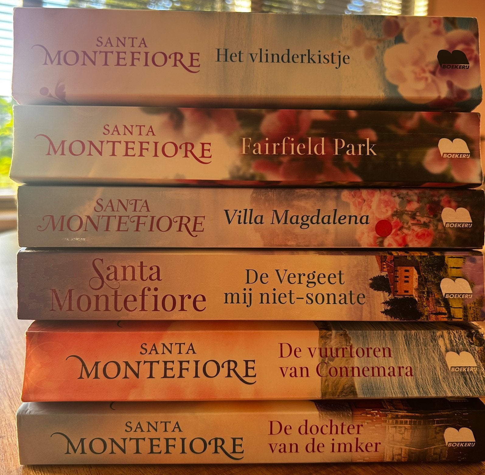 Santa Montefiore 6 boeken, Ophalen of Verzenden, Gelezen