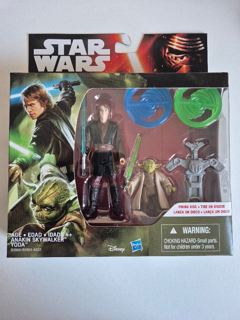Star Wars TFA Anakin Skywalker & Yoda, Ophalen of Verzenden, Nieuw, Actiefiguurtje
