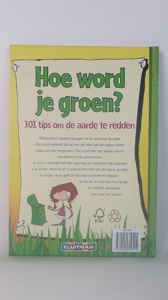 Hoe wordt je groen? 101 tips om de aarde te verbeteren. 8B11, Ophalen of Verzenden, Gelezen