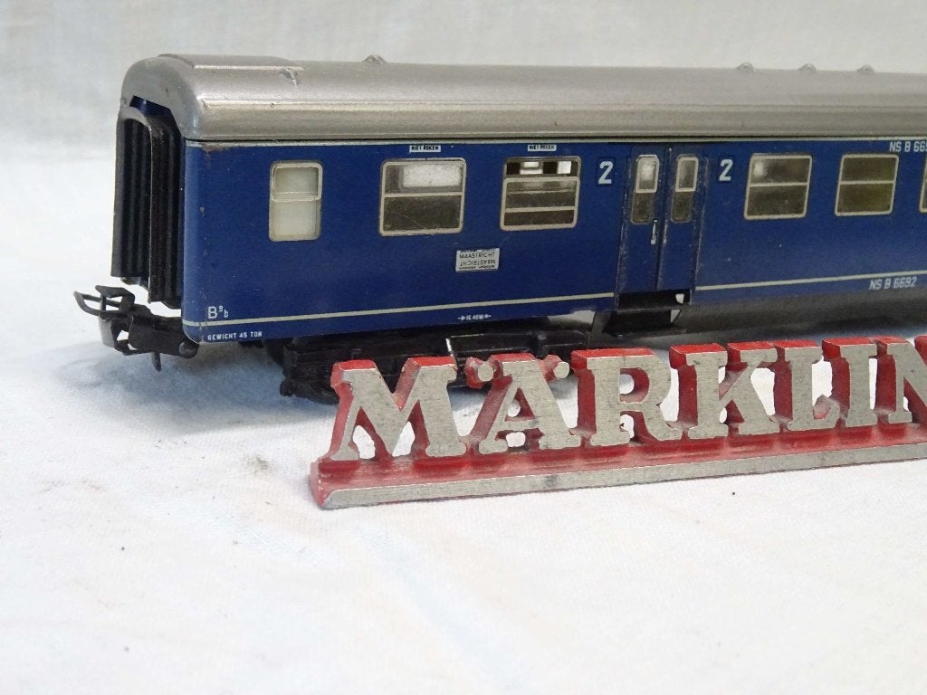 347=Marklin 4049.1 van de Ned. spoorwegen.2010, Wisselstroom, Gebruikt, Wagon, Ophalen of Verzenden