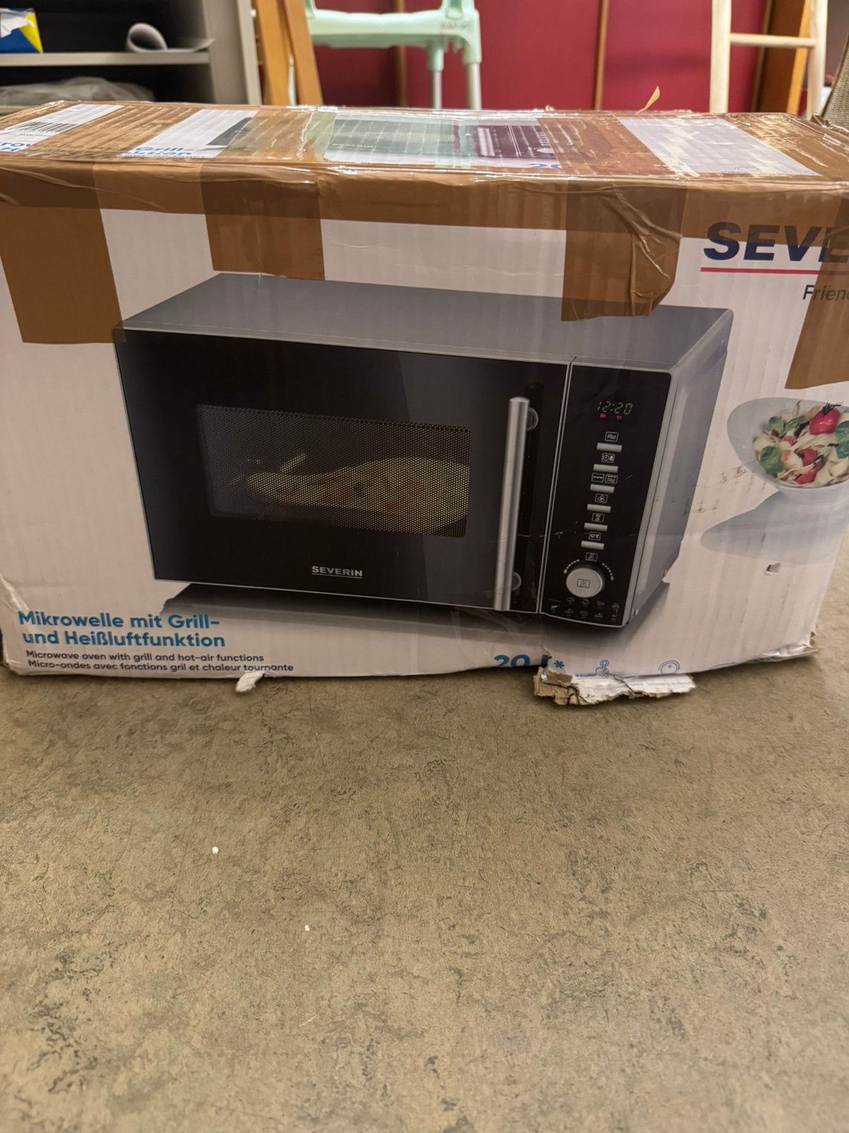 Severin magnetron 20L, Ophalen, Nieuw, Magnetron, Draaiplateau