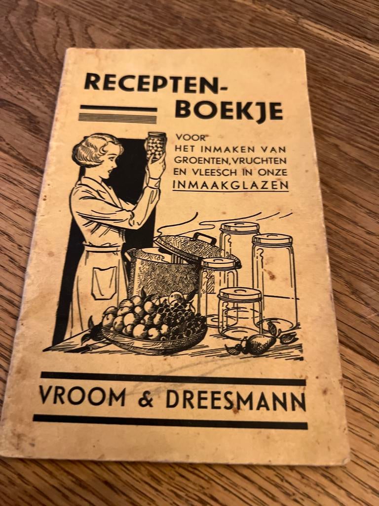 Receptenboekje Vroom & Dreesmann: Inmaken Groenten, Vlees, Boeken, Gelezen, Overige typen, Ophalen of Verzenden, Gezond koken