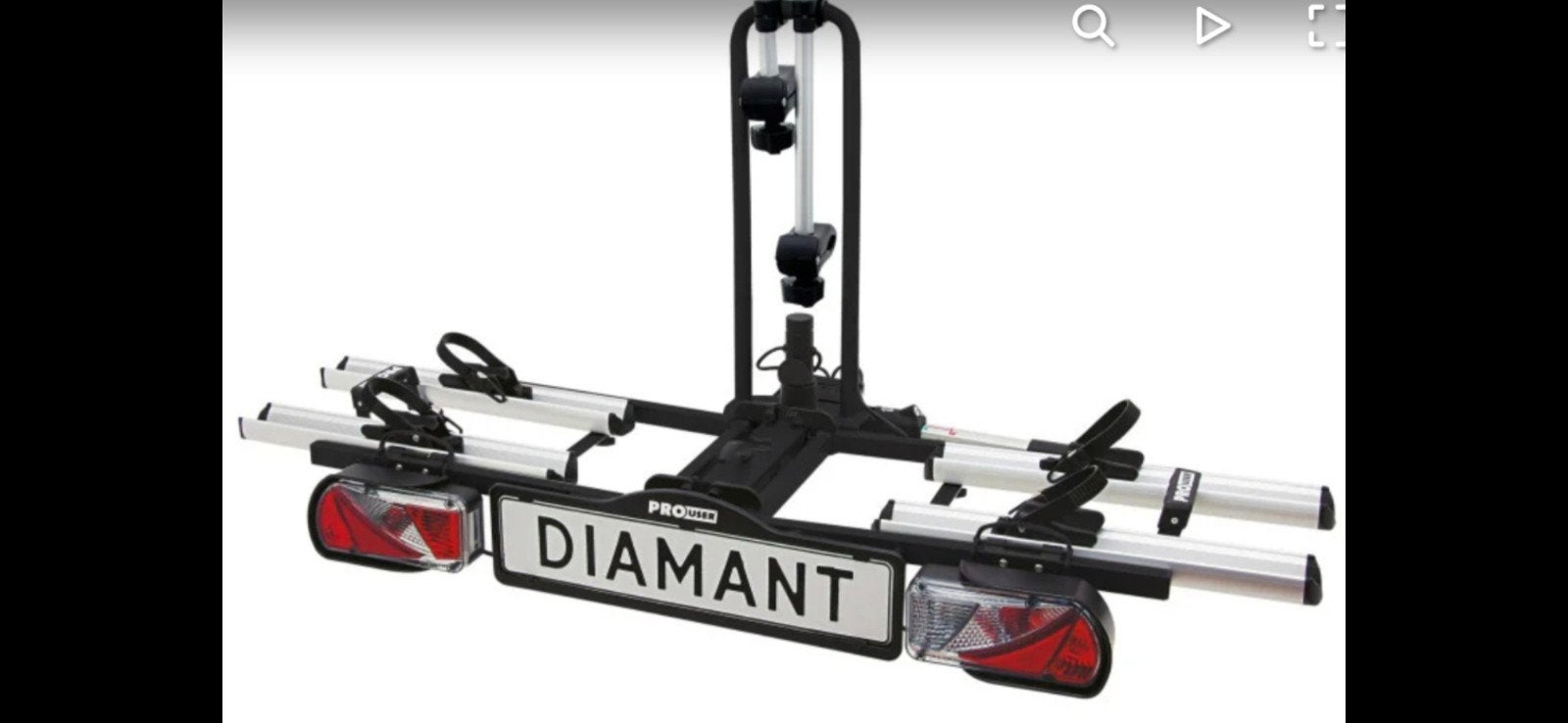 fietsdrager pro 2 voor trekhaak, Auto diversen, Ophalen, 2 fietsen, Zo goed als nieuw, Trekhaakdrager
