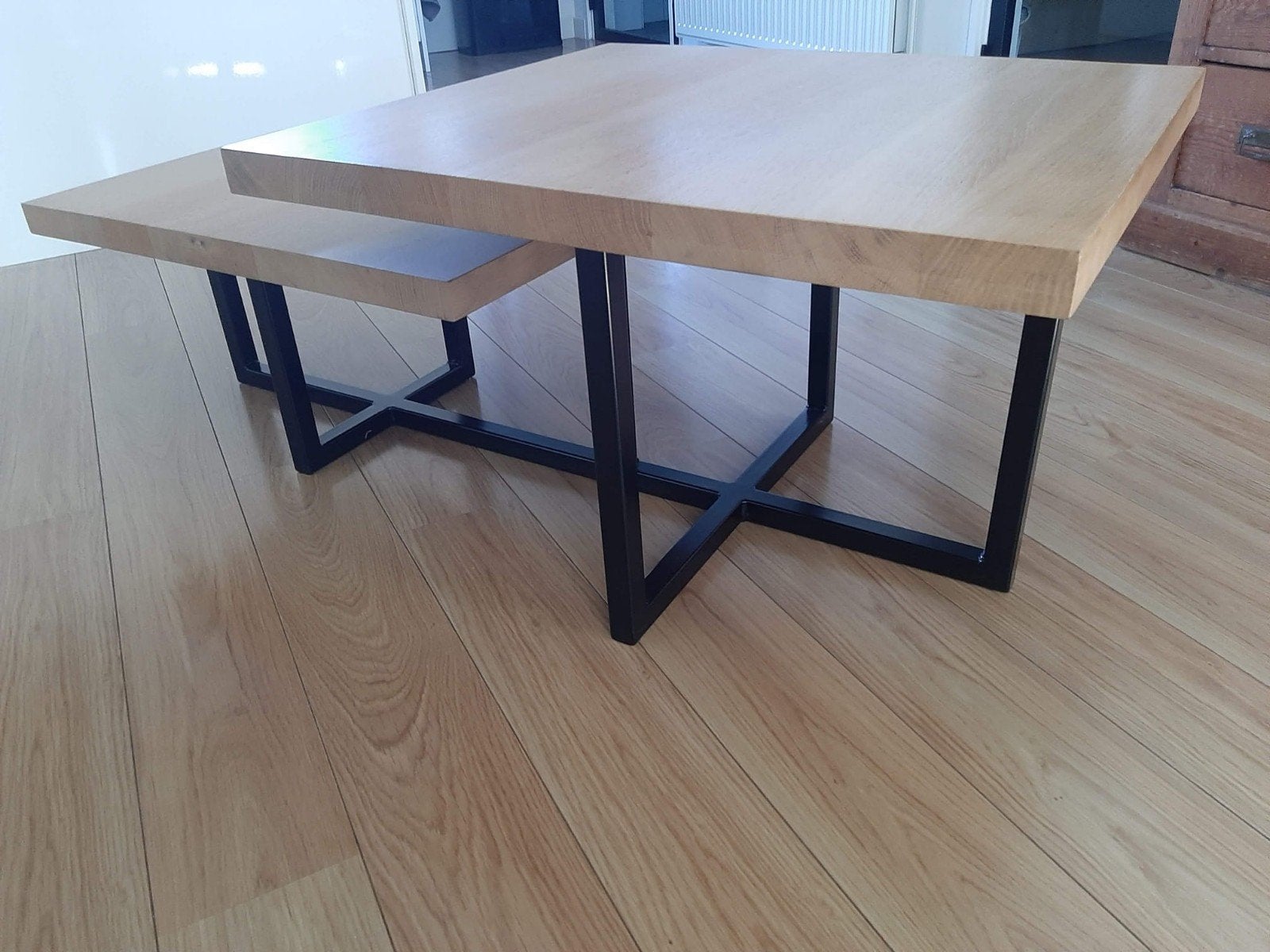 salontafel, Huis en Inrichting, Tafels | Salontafels, Ophalen of Verzenden, Rechthoekig, 100 tot 150 cm, 50 tot 100 cm