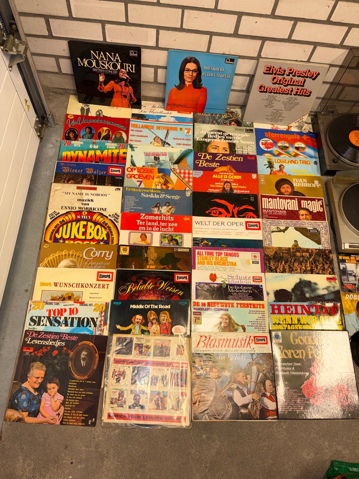 Grote collectie diverse LP's, Ophalen, LP, Pop, Zo goed als nieuw