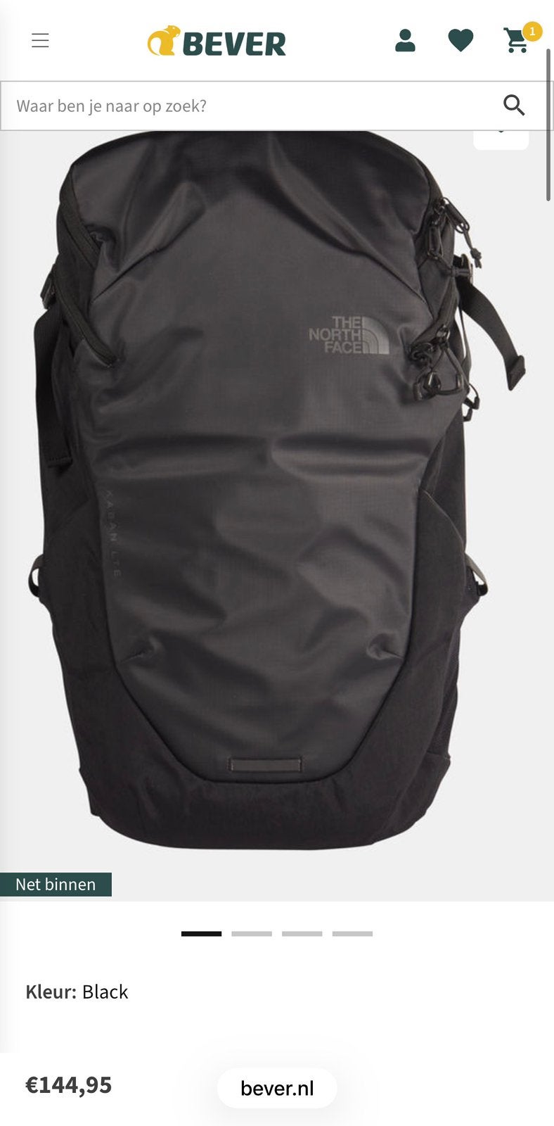 Rugzak North Face TNF Kaban Lite 27l NIEUW, 25 tot 40 cm, Nieuw, Ophalen of Verzenden, Overige merken