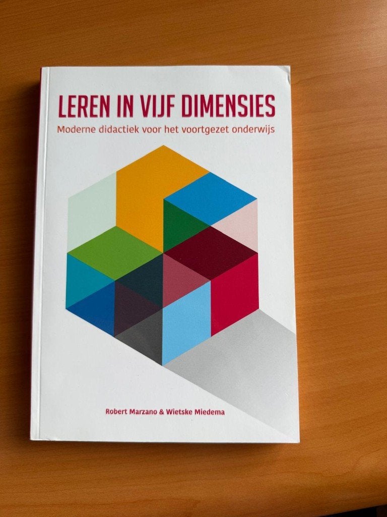 Leren in vijf dimensies, Robert Marzano, Boeken, Ophalen of Verzenden, Alpha, Zo goed als nieuw, HBO