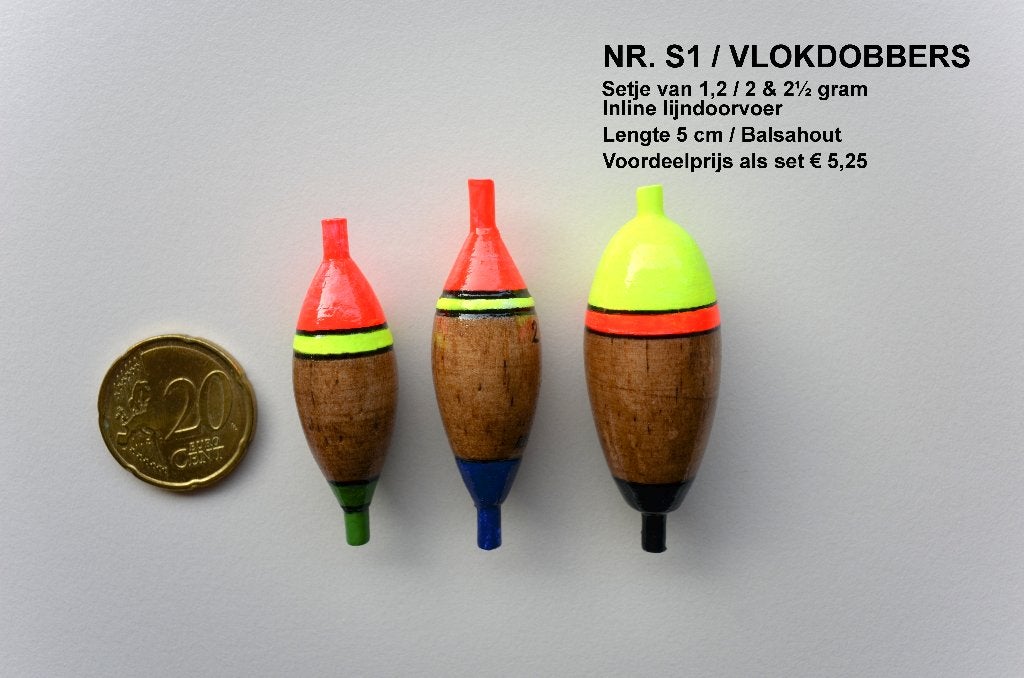 KARPERDOBBER / VLOKDOBBER SETJE HANDBUILT  NR. S1, Watersport en Boten, Hengelsport | Karpervissen, Ophalen of Verzenden, Nieuw