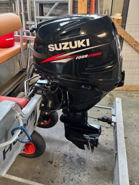 Suzuki 30 pk kortstaart met powertrim!!, Ophalen, Viertaktmotor, Zo goed als nieuw, 30 pk of meer