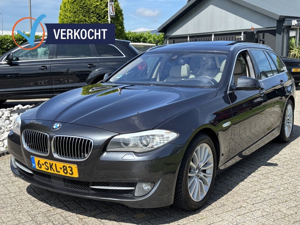 BMW 5 Serie Touring 535D High Exe 2013 Pano EXPORTPRIJS EX B, Auto's, BMW, Bedrijf, Te koop, 5-Serie, ABS, Achteruitrijcamera