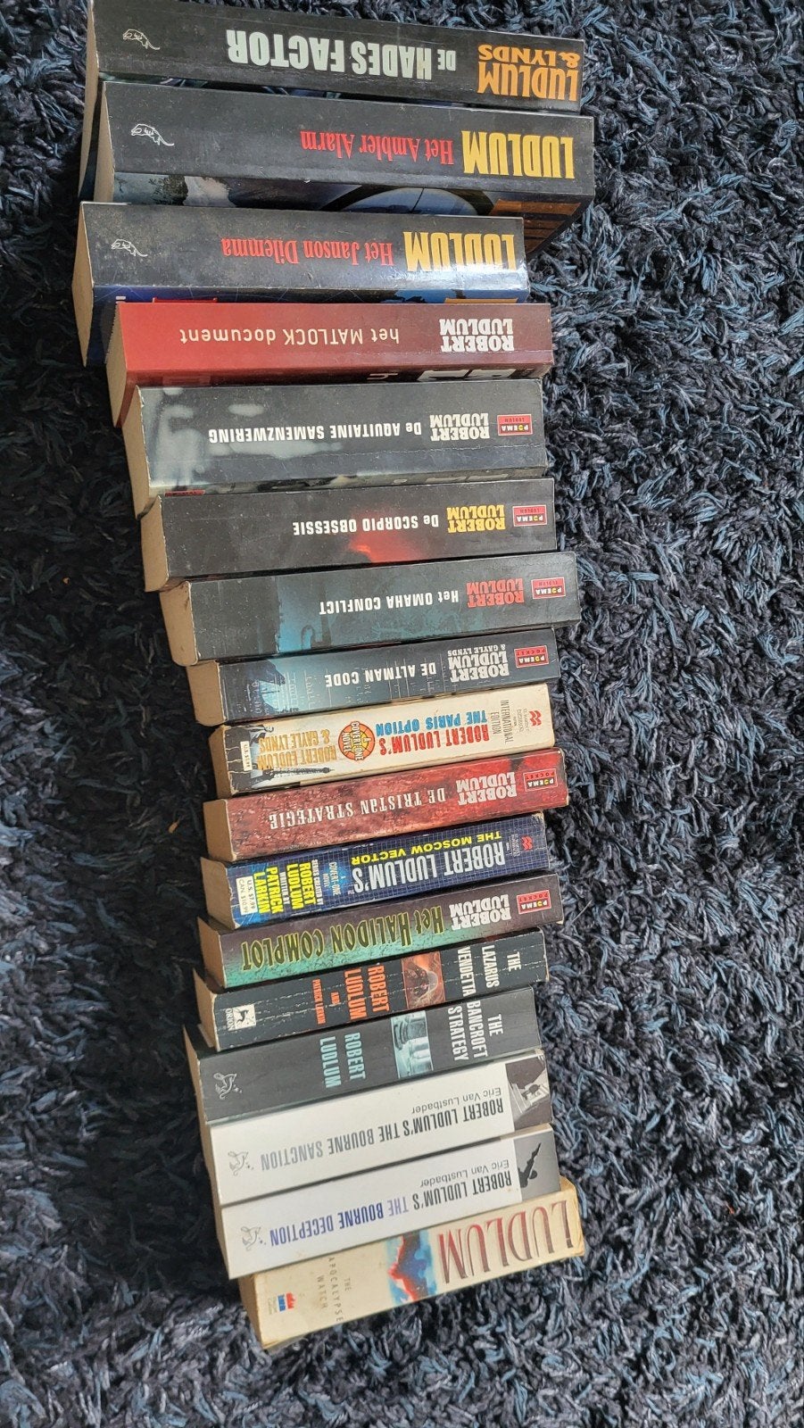 Robert Ludlum boeken - Engelse thrillers, gelezen, Ophalen of Verzenden, Gelezen, Robert Ludlum