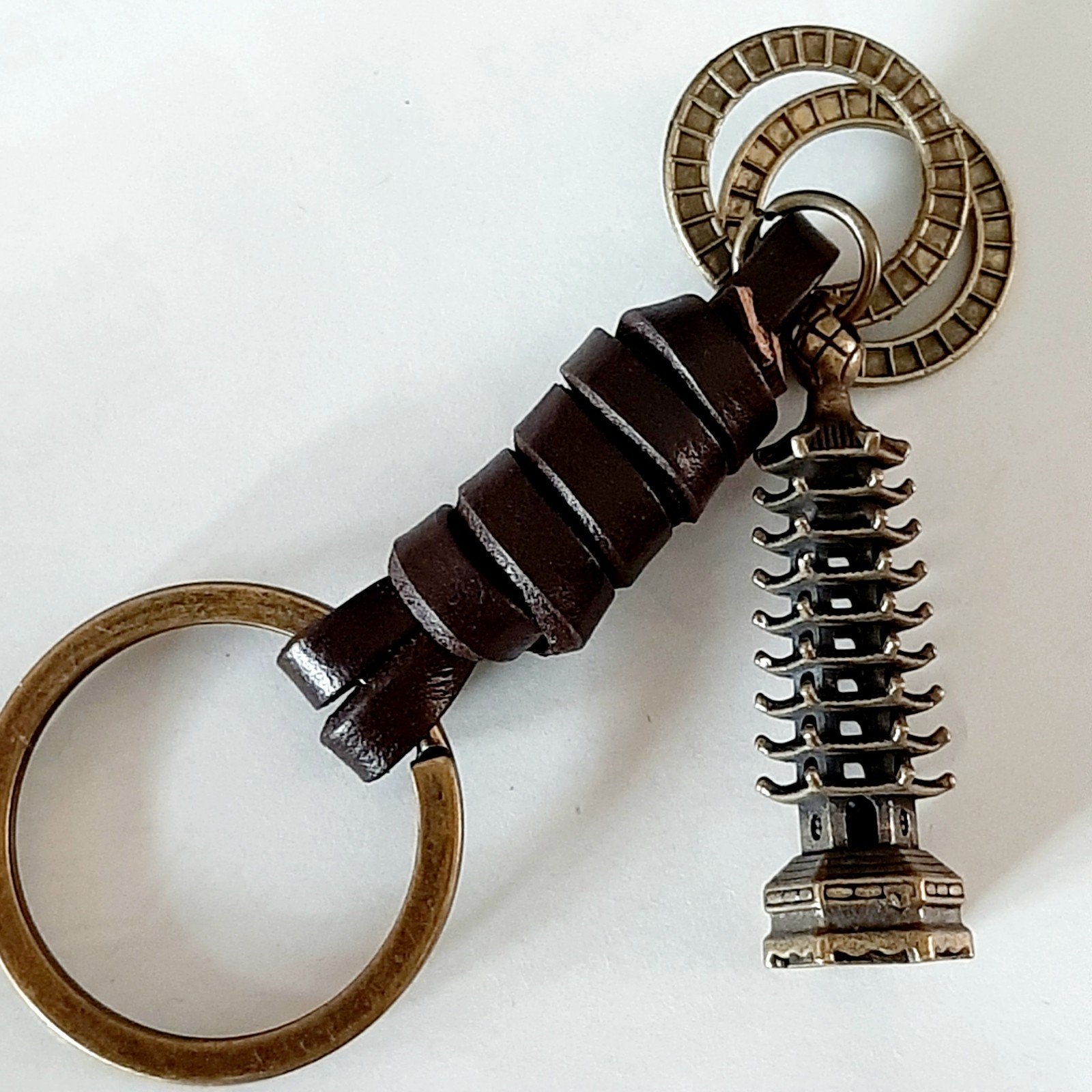 Messing Wen Chang Pagode Talisman Student, Luxe uitvoering, Ophalen of Verzenden