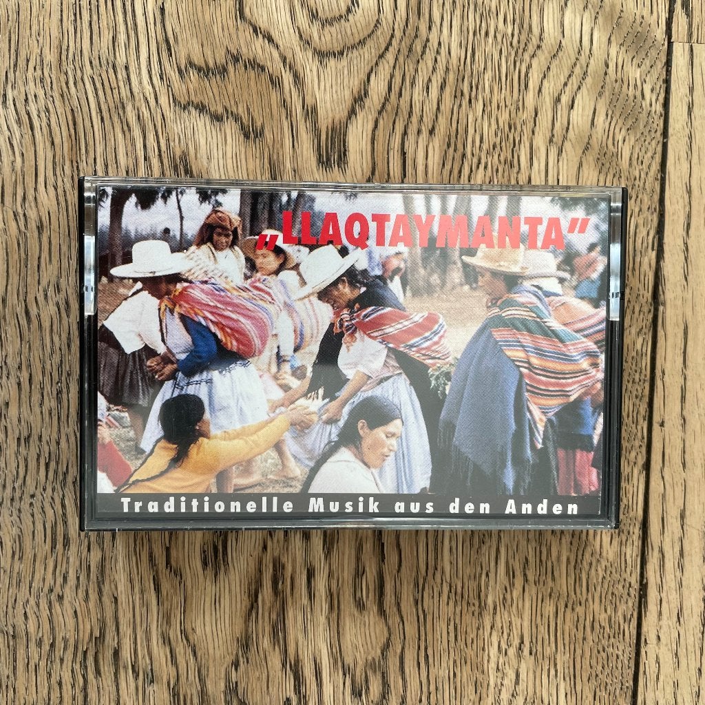 Llaqtaymanta – Traditionele Inca muziek Cassette, Cd's en Dvd's, 1 bandje, Ophalen of Verzenden, Zo goed als nieuw, Origineel