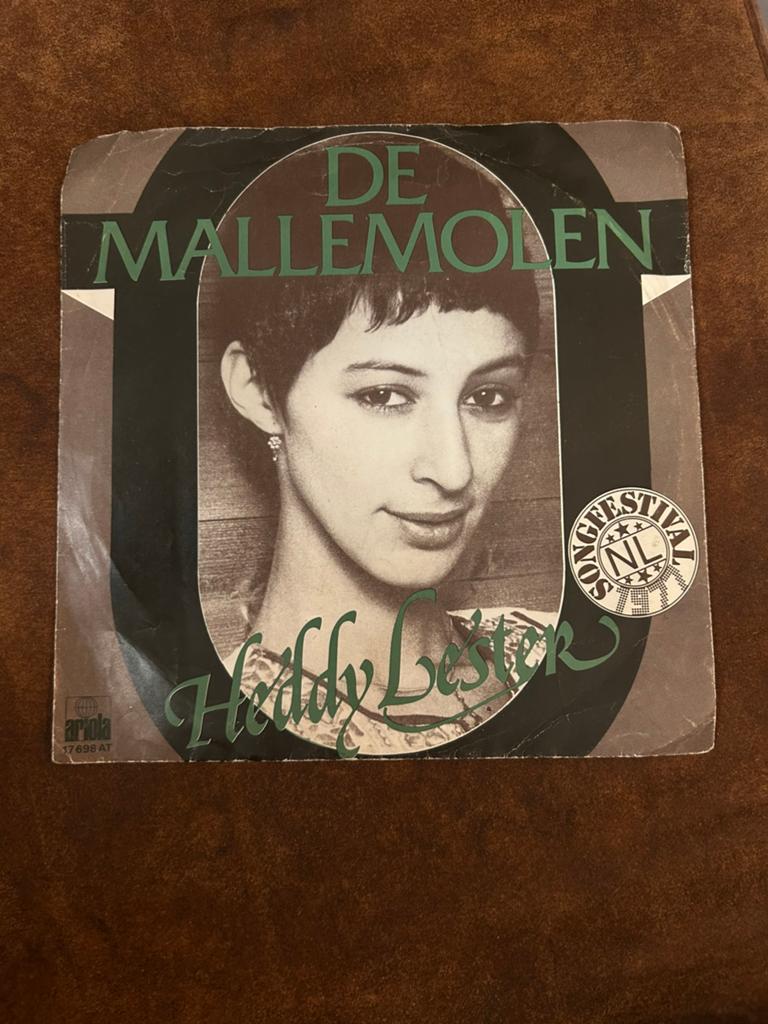 Heddy Lester -  de mallemolen, Ophalen of Verzenden, Zo goed als nieuw, Overige formaten, Levenslied of Smartlap