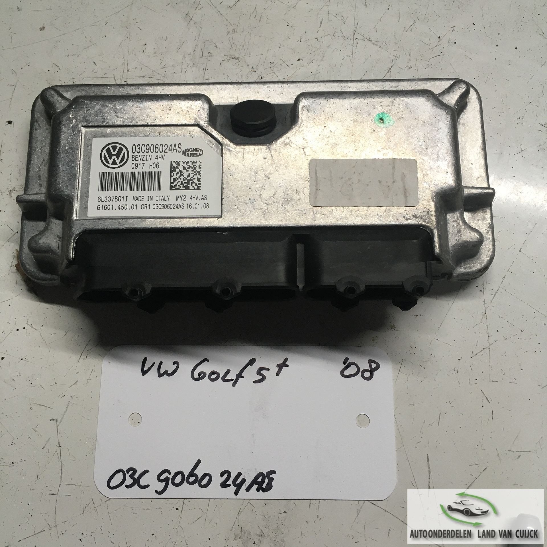 Vw Golf 5 Plus 1.4 B 2008 2500147 ECU 03C906024AS