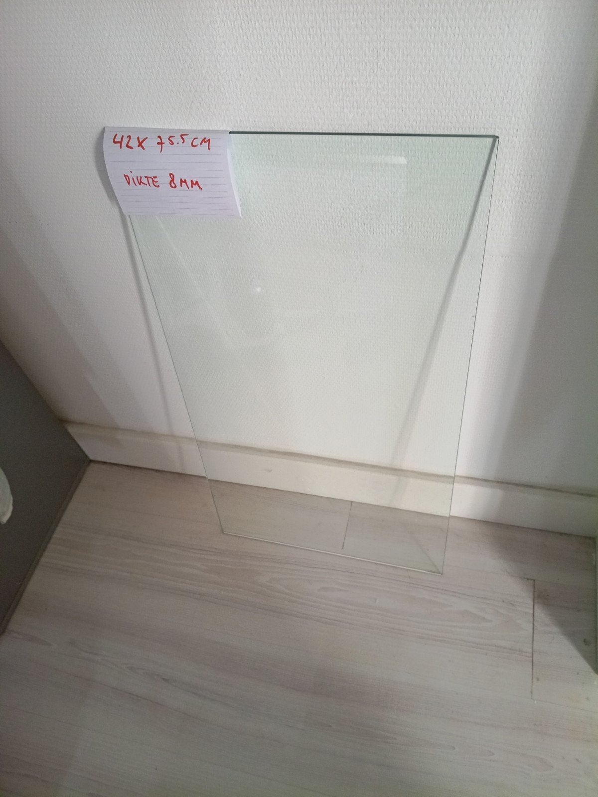 glasplaat ruit GRATIS, Ophalen, Minder dan 80 cm, Glasplaat