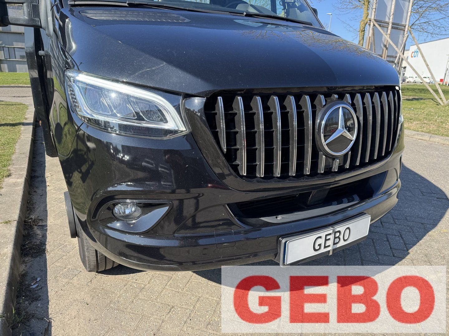 Mercedes sprinter w907  2018+ voorkop voor kop motorkap bump, -, Voor, Nieuw, Ophalen of Verzenden