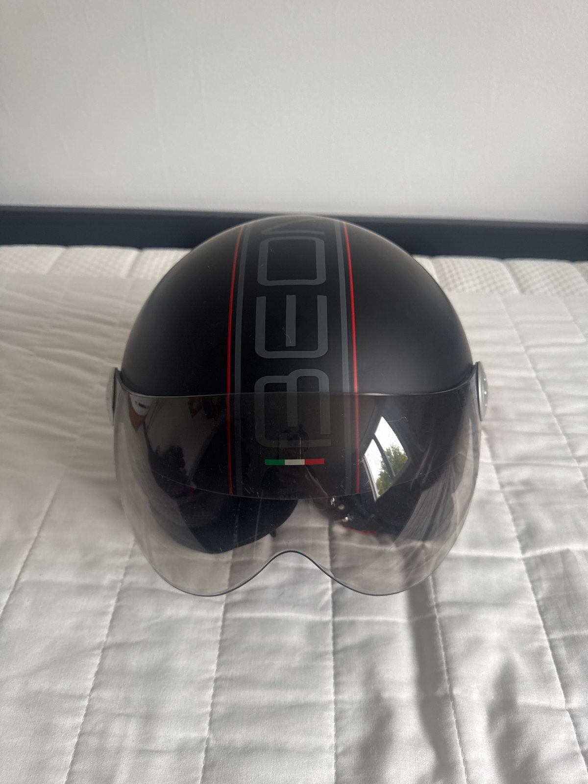 BEON scooterhelm- Maat M - Mat Zwart, Ophalen of Verzenden, Zo goed als nieuw, Medium
