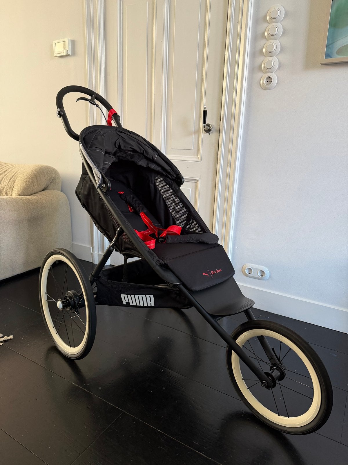 Cybex Puma Running Kinderwagen, Kinderen en Baby's, Kinderwagens en Combinaties, Gebruikt, Luchtbanden, Ophalen of Verzenden, Kinderwagen
