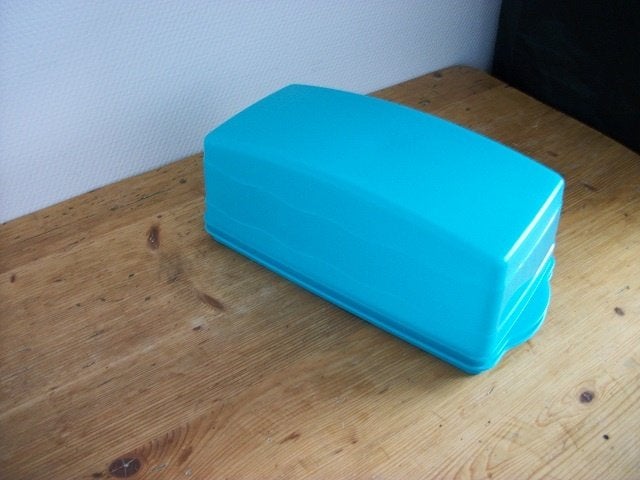 Tupperware Cakedoos ( groen ), Ophalen of Verzenden, Gebruikt, Groen, Overige typen