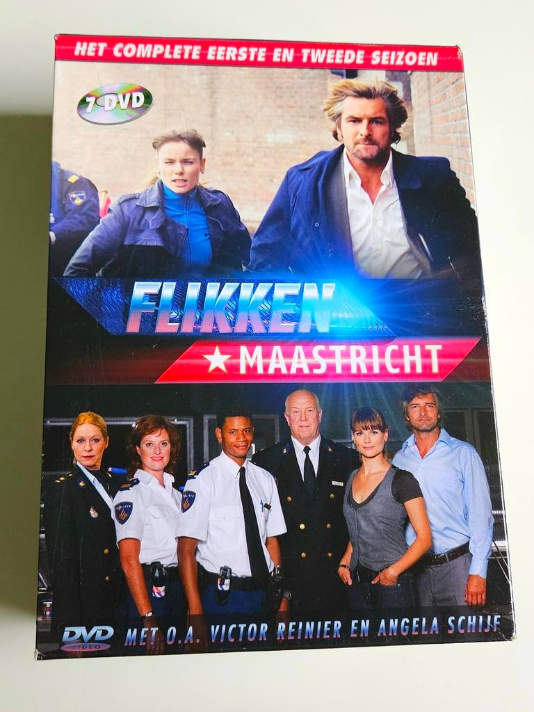 Flikken Maastricht Seizoen 1 & 2 - Boxset, Cd's en Dvd's, Dvd's | Tv en Series, Vanaf 12 jaar, Ophalen of Verzenden, Zo goed als nieuw