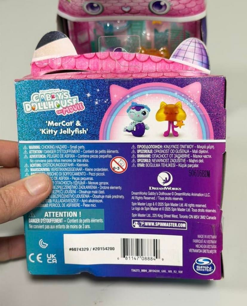 Gabby’s Poppenhuis De Film – MerCat & Kitty Kwalletje NIEUW, Verzamelen, Nieuw, Ophalen of Verzenden, H, H