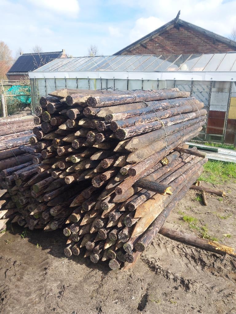 Boompalen, afrastering beton/ hout, Ophalen, Gebruikt, 250 cm of meer, Palen
