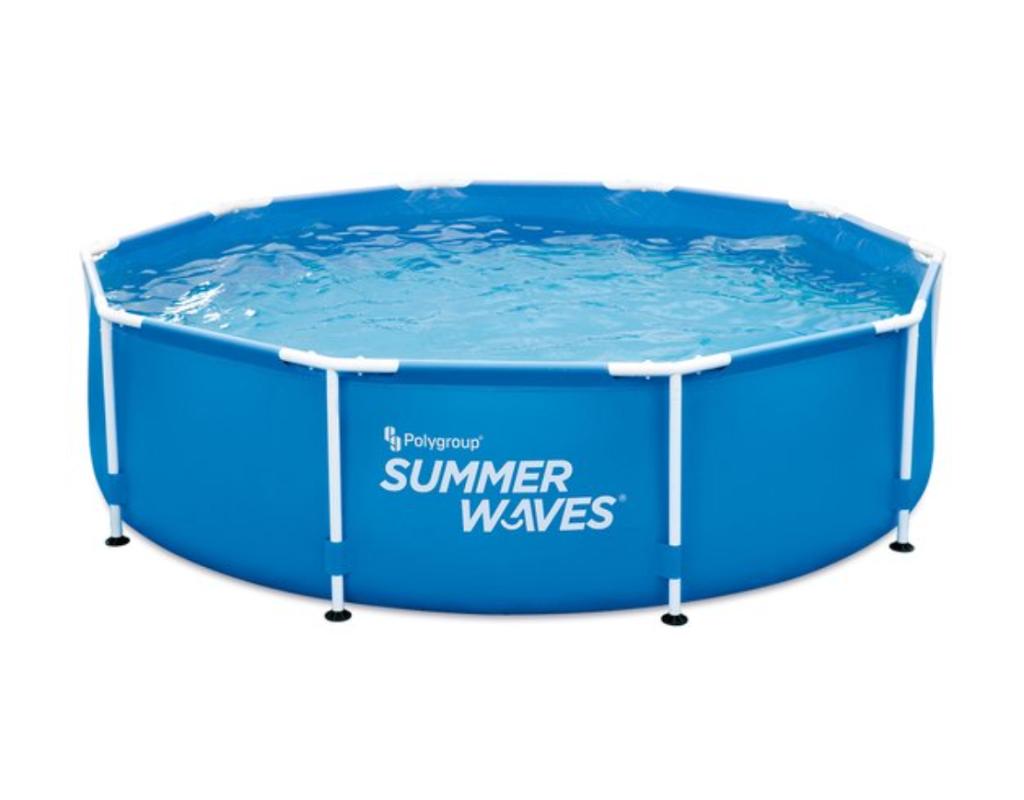 Summer Waves Zwembad - 366x76 cm - Inclusief filterpomp, Ophalen, Minder dan 80 cm, Rond, 300 cm of meer