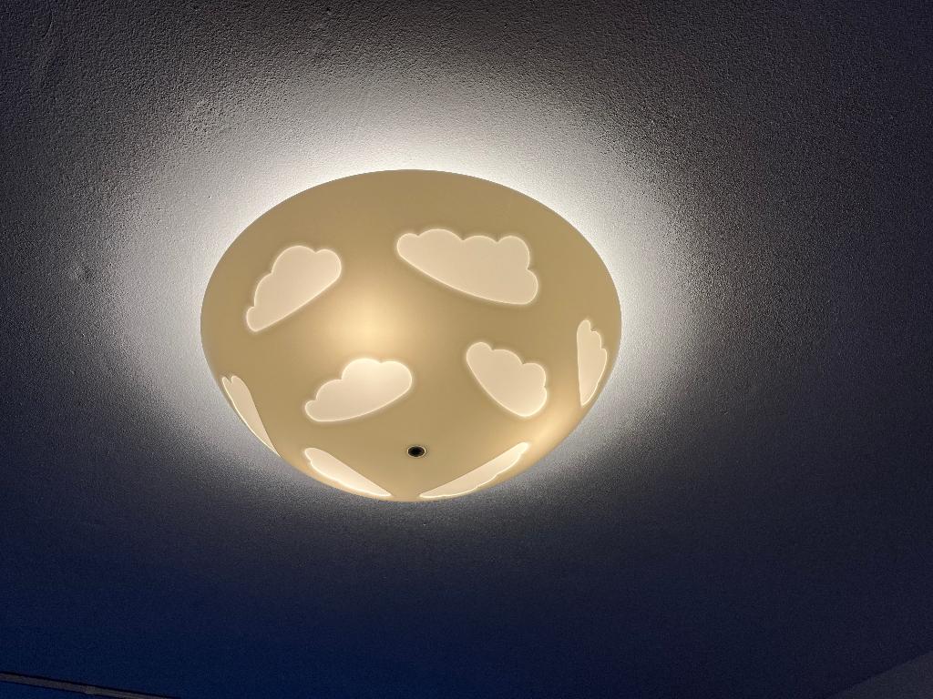Plafondlamp kinderkamer, Ophalen, Gebruikt