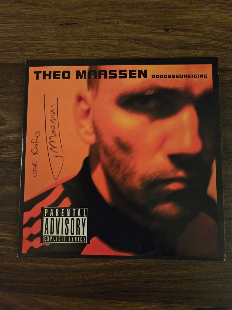 Theo Maassen - Doodsbedreiging CD - Gesigneerd, Ophalen of Verzenden, Gebruikt, Overige genres