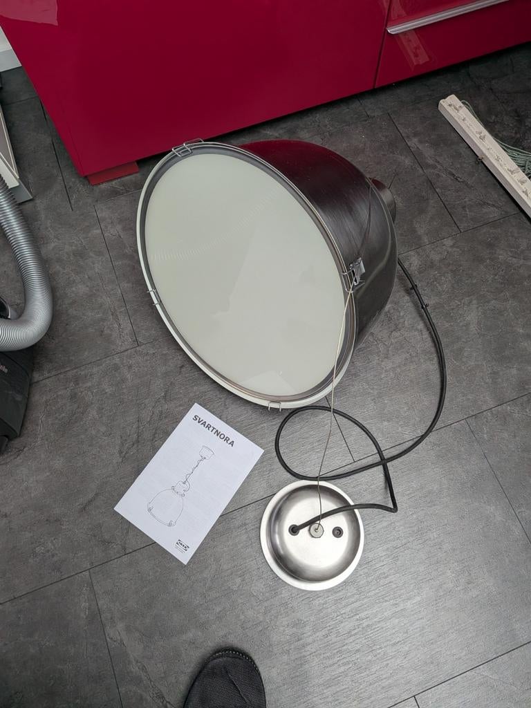 Industrieele ikea lamp, Ophalen of Verzenden, Zo goed als nieuw