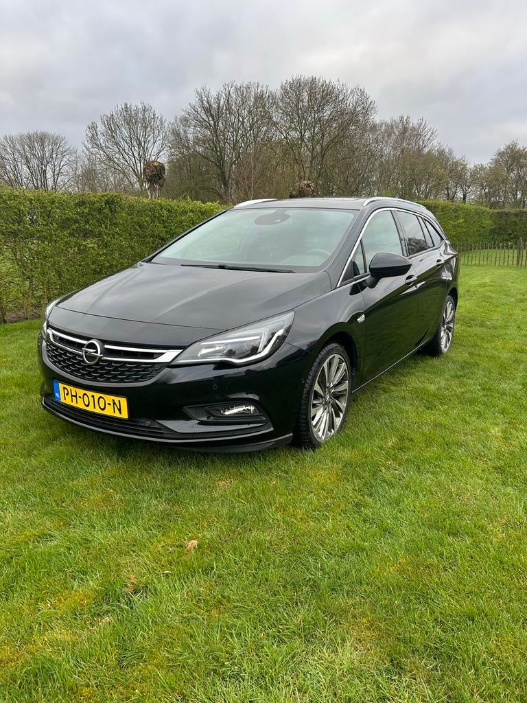 Opel Astra 1.4 Turbo 110KW Sports Tourer 2017 Zwart, Voorwielaandrijving, Stof, 4 cilinders, Adaptive Cruise Control