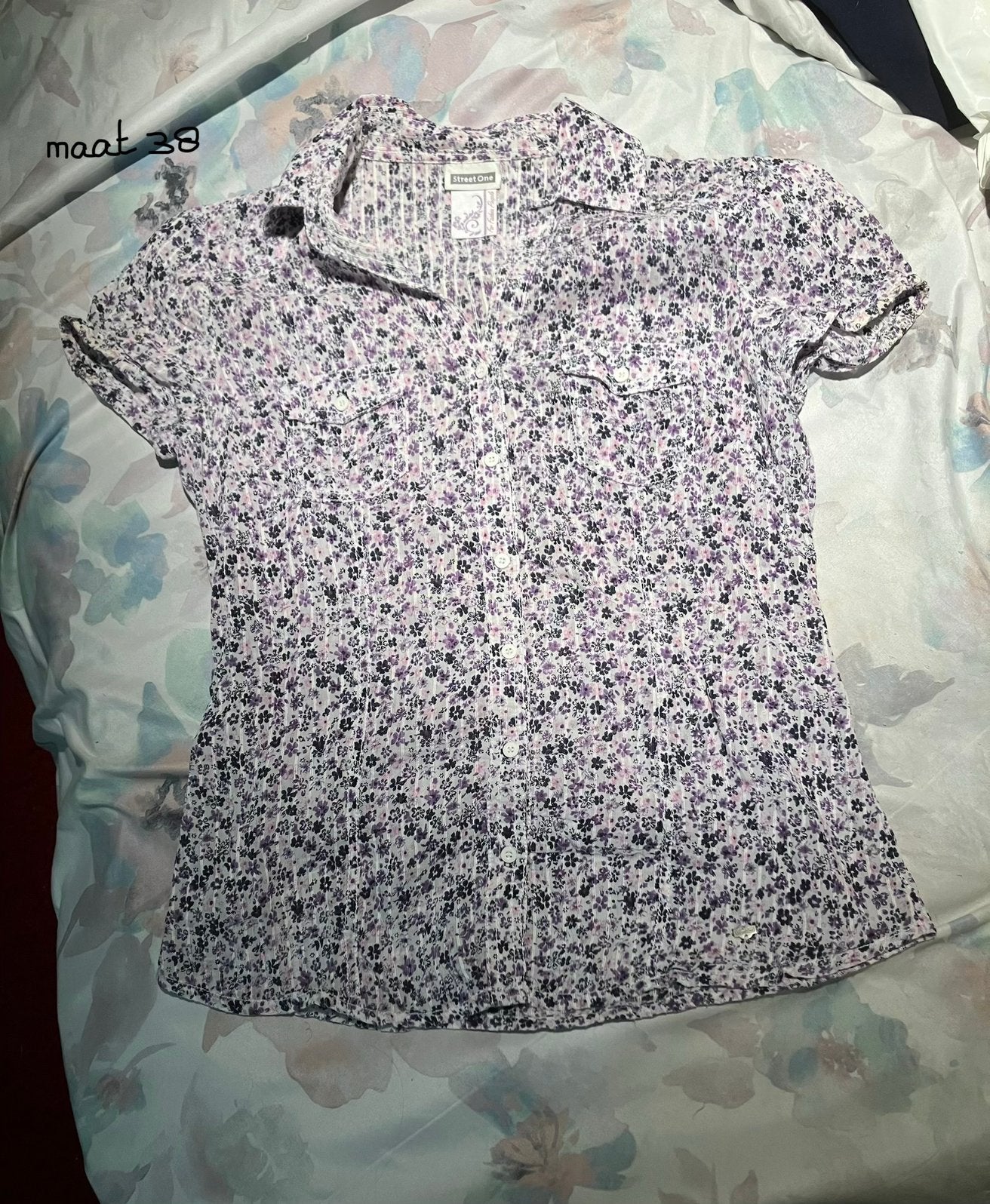 2 blouses street one maar 38 zgan, Ophalen of Verzenden, Zo goed als nieuw, Maat 38/40 (M)