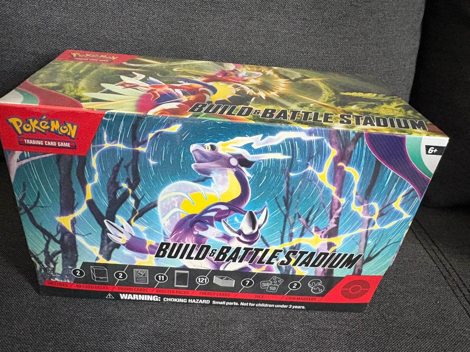 Scarlet & Violet Build & Battle Stadium Box sealed, Ophalen of Verzenden, Nieuw, Overige typen