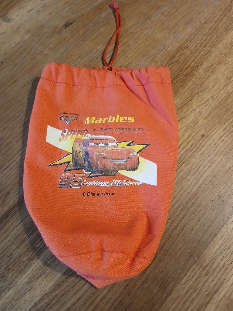 Knikkerzak Cars, Ophalen of Verzenden, Gebruikt