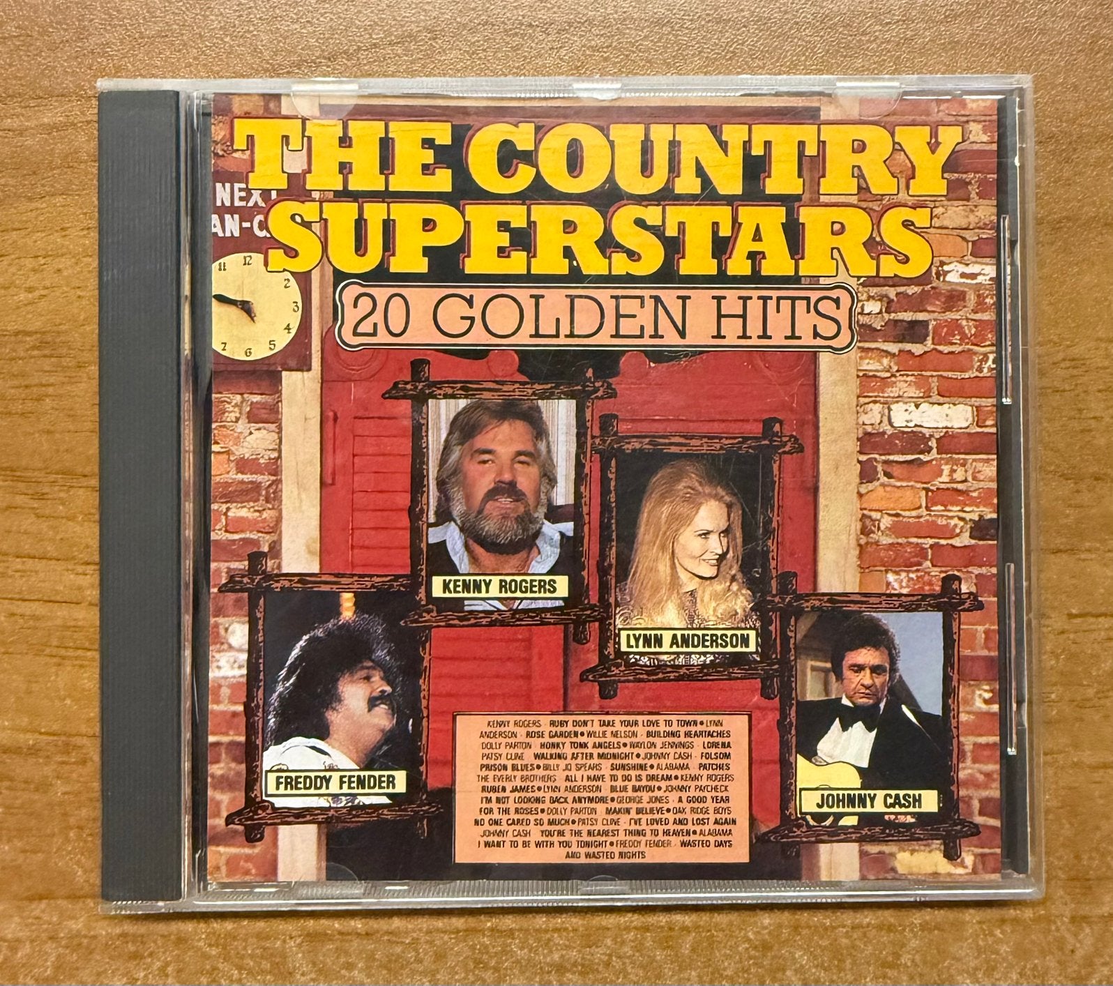 THE COUNTRY SUPERSTARS 20 GOLDEN HITS  CD, Ophalen of Verzenden, Zo goed als nieuw, Verzamelalbum, Country