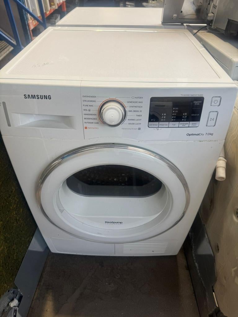 Samsung Warmtepompdroger schoon garantie, Witgoed en Apparatuur, Wasdrogers, 6 tot 8 kg, Minder dan 85 cm, Ophalen of Verzenden