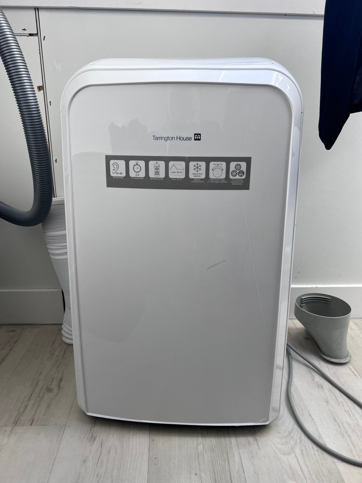Mobiele airco, Witgoed en Apparatuur, Airco's, Ophalen, Minder dan 60 m³, 3 snelheden of meer, Zo goed als nieuw