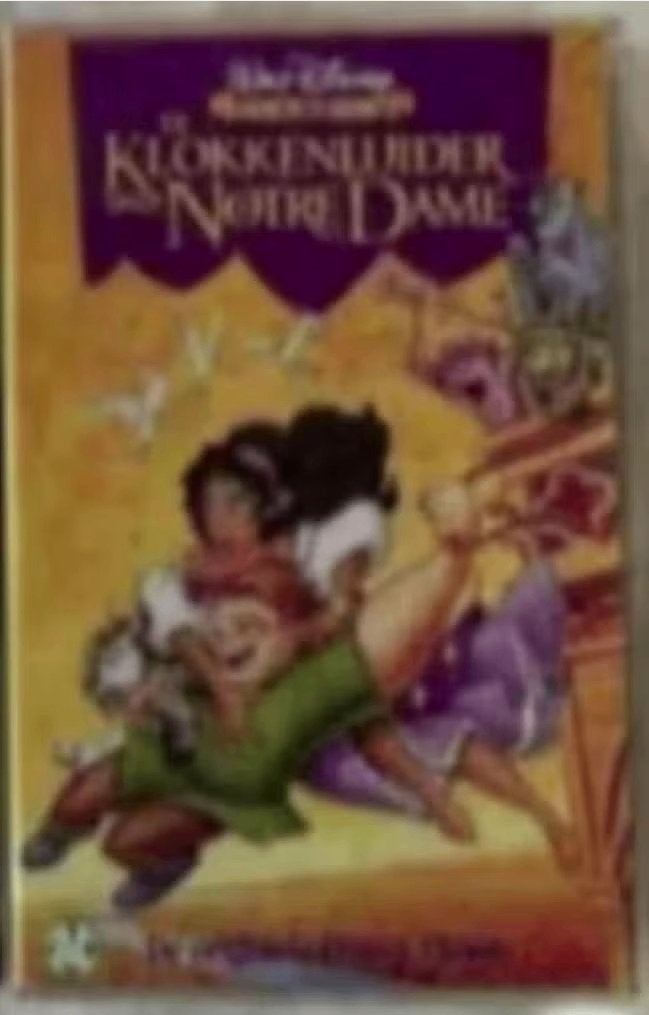 VHS Klokkenluider van de Notre Dame; Walt Disney Classics, Alle leeftijden, Ophalen of Verzenden, Zo goed als nieuw