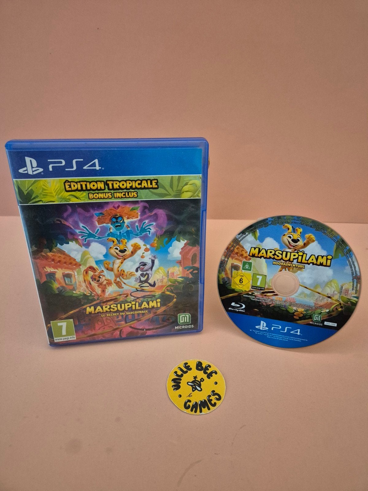 Marsupilami Hoobadventure, Spelcomputers en Games, Microids, 1 speler, Zo goed als nieuw, Platform