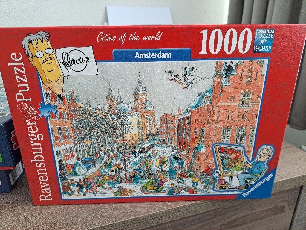 Ravensburger Legpuzzel 1000 stukjes., Ophalen of Verzenden, 500 t/m 1500 stukjes, Zo goed als nieuw, Legpuzzel