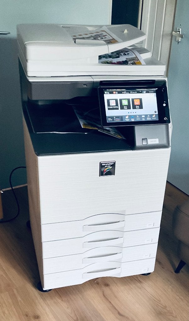 Kopieermachine Sharp Mx3061 Print/Kop/Scan/Email+Wifi, Ophalen, All-in-one, Draadloos, Zo goed als nieuw