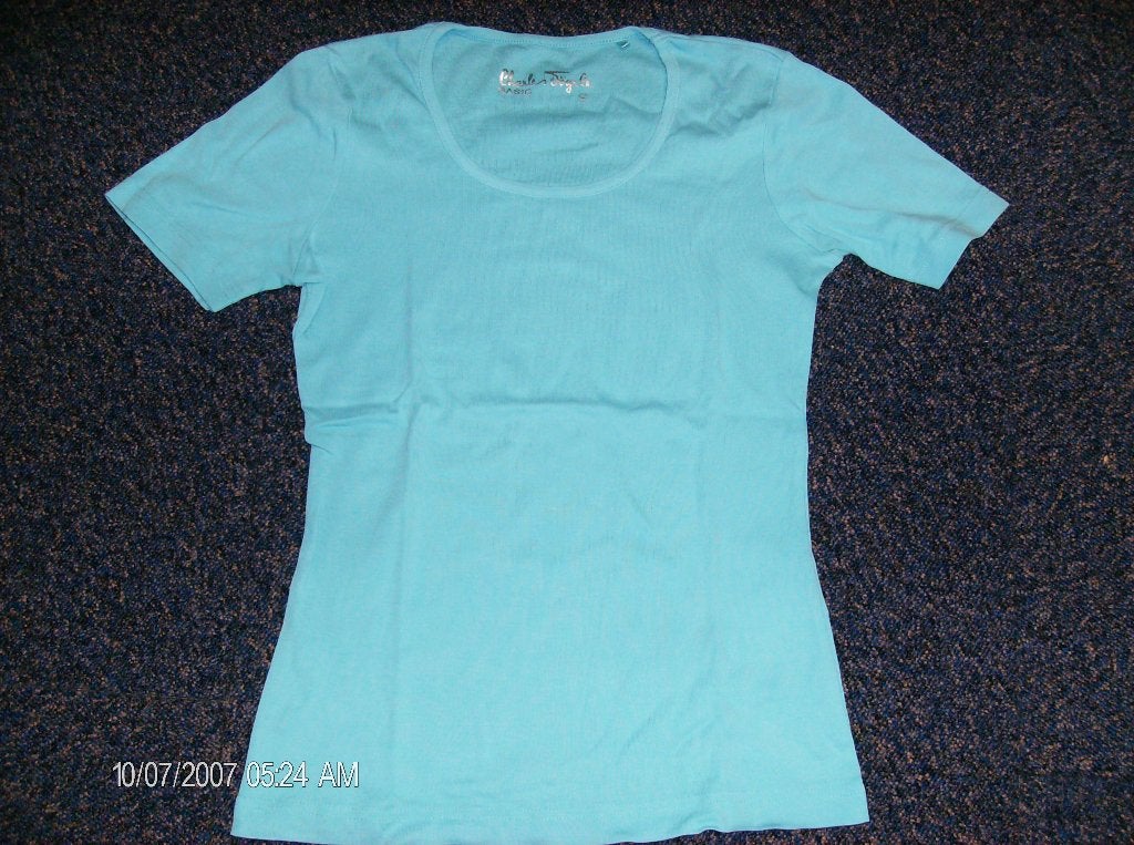 leuk blauw shirt, Blauw, Nieuw, Ophalen of Verzenden, Korte mouw