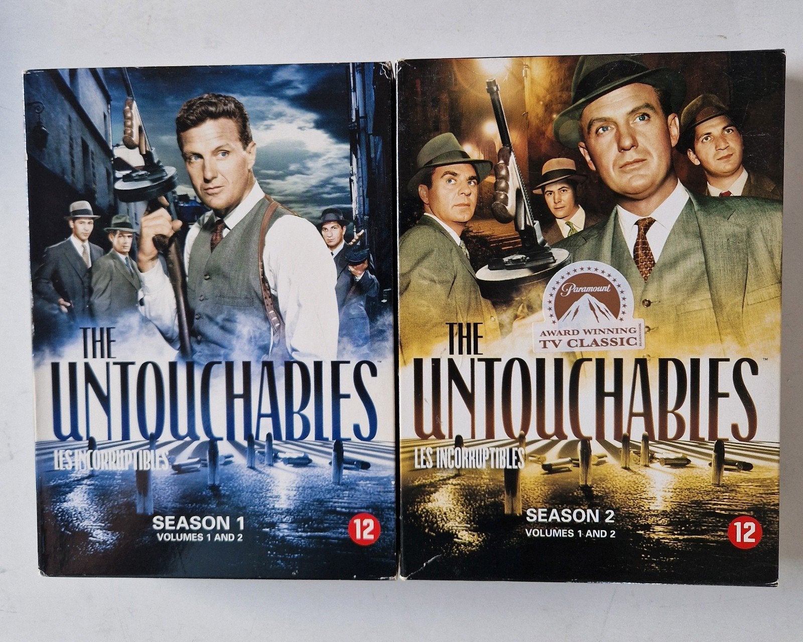 The Untouchables - Seizoen 1 & 2 (DVD), Misdaad, Nederlands, Seizoen 1, Ophalen of Verzenden